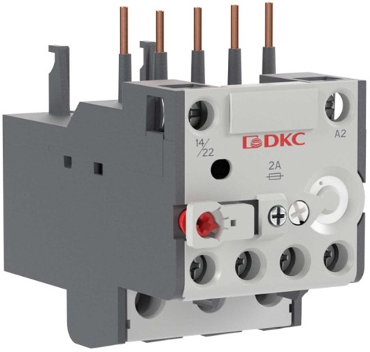 

Тепловое реле DKC STR2-40-1P20 YON STR2 уст. 0.8-1.2A 3P для DSC009-040, STR2-40-1P20