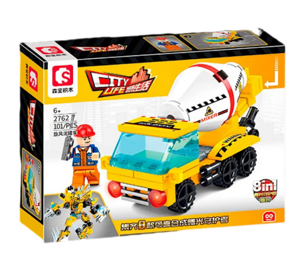 

Конструктор Sembo Block 2762 101 деталей, 2762