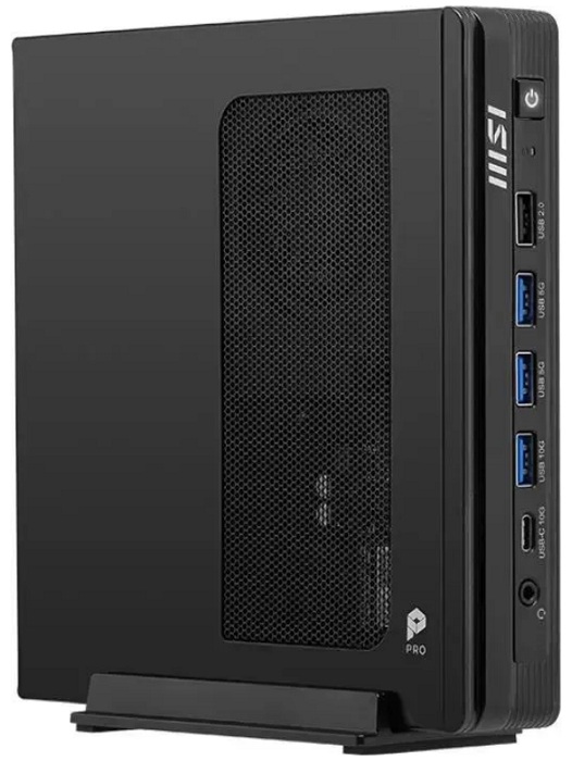 

Компьютер MSI Pro DP10 A14MG Mini 9S6-B21011-024 i3-14100/8GB/512GB SSD/UHD Graphics/120W/WiFi/BT/noOS/black, Pro DP10 A14MG Mini