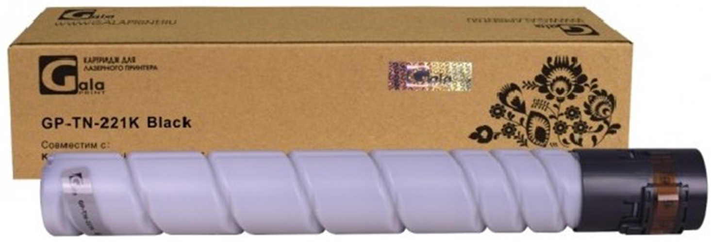 Картридж GalaPrint GP_TN-221K_BK для принтеров Konica Minolta bizhub C227 Black 24000 копий