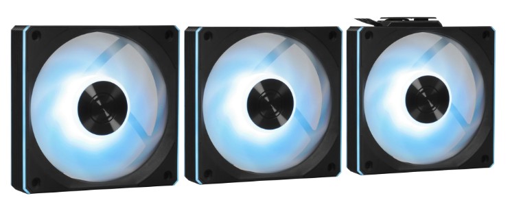 

Вентилятор для корпуса Lian Li G99.12CL1W3B.R0 120mm, 2150rpm, 77.34CFM, 29.8dBa (3-pack), G99.12CL1W3B.R0