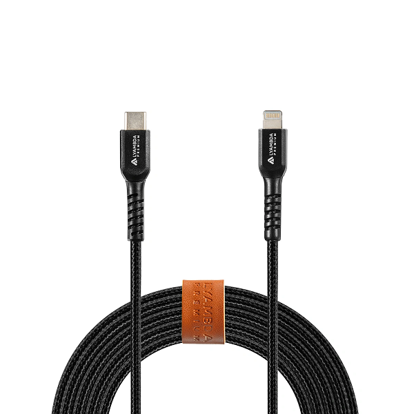 

Кабель интерфейсный Lyambda LCLm25-BK MFI, Type-C(m)/Lightning(m), 3A, 2,5м, чёрный, LCLm25-BK