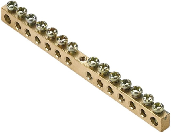 Изображение товара Шина нулевая DEKraft 32003DEK для электрических щитов