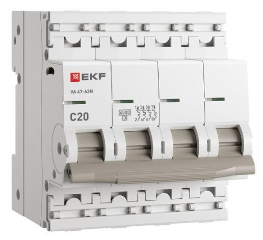 Изображение товара Автоматический выключатель EKF M634420C