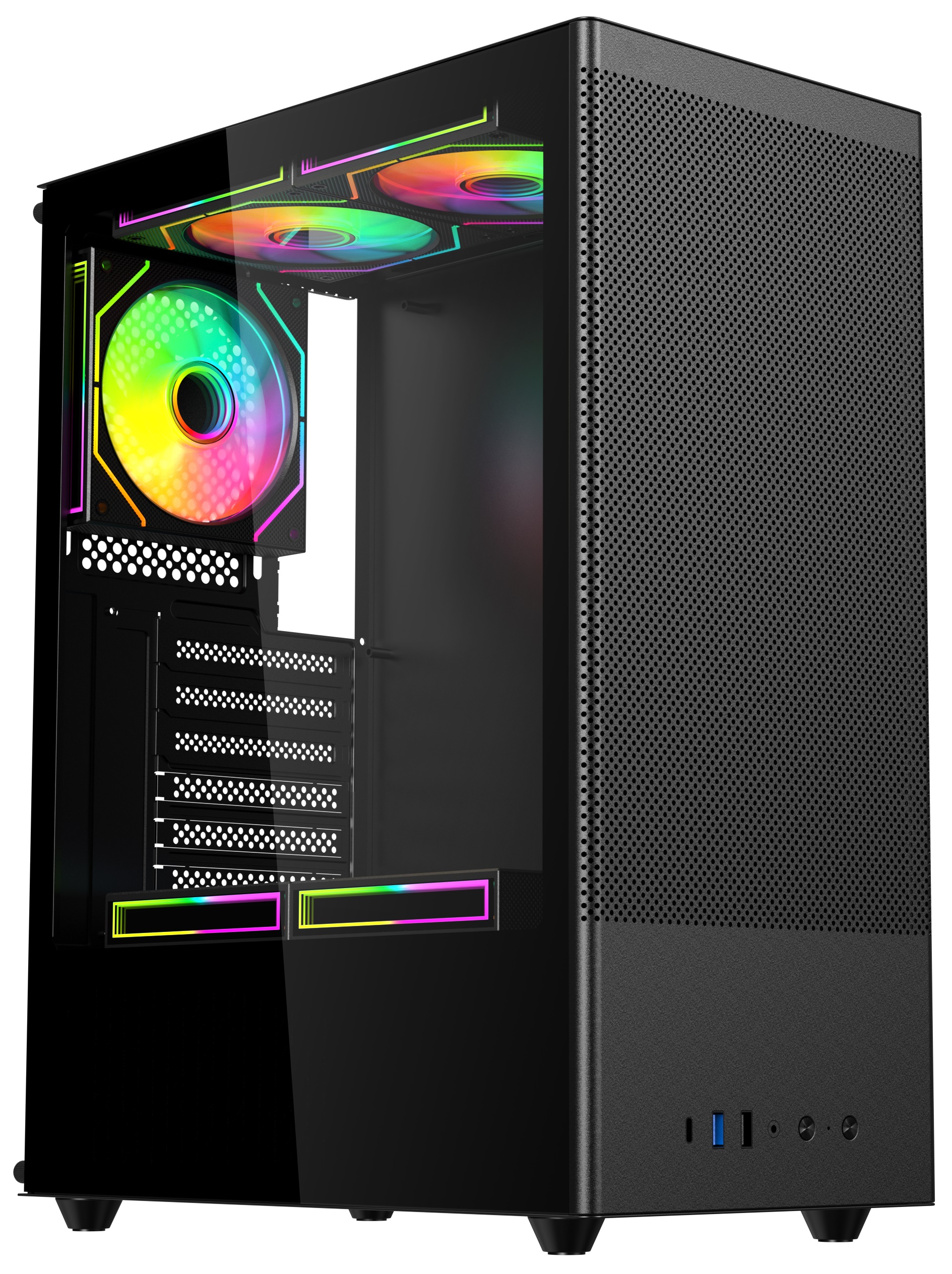 

Корпус ATX ACD Citadel 108B AH-SI2G0-000 черный, без БП, 2*USB, USB Type-C, Citadel 108B