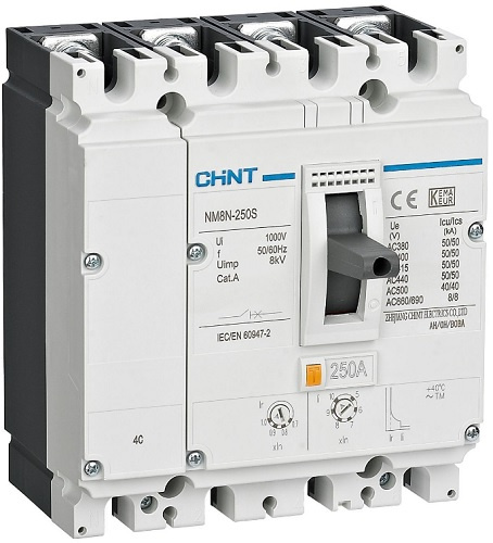 Изображение товара Автоматический выключатель в литом корпусе CHINT 271553