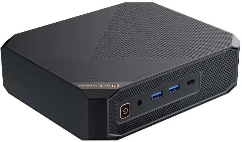 

Мини ПК Blackview MP200 I9-11900H/16GB/1TB SSD/WiFi/BT/Win11Pro/USB 3.0/2*HDMI/black, MP200