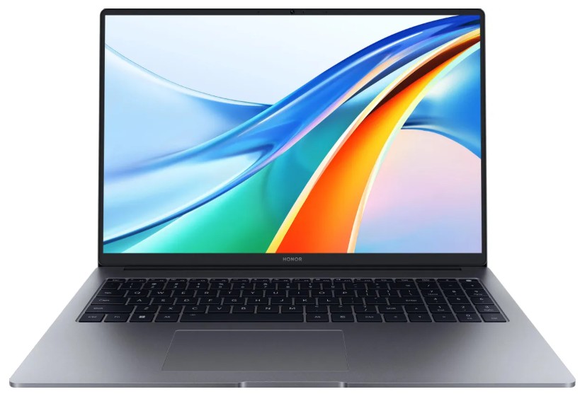 

Ноутбук Honor MagicBook X16 Plus 2024 5301AJPH Ryzen 7 8845HS/32GB/1TB SSD/Radeon 780M/16" IPS WQXGA/WiFi/BT/Cam/Win11Home/grey space, MagicBook X16 Plus 2024