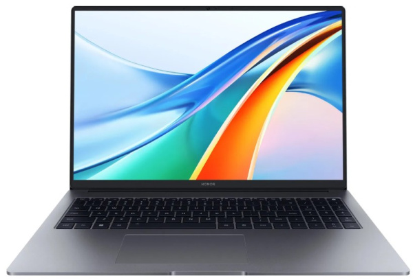 фото Ноутбук  Honor MagicBook X16 Plus 2024 в Красноярске 16 ", Ryzen 7, 32 Гб RAM, 1 Тб SSD, Radeon Graphics, Серый
