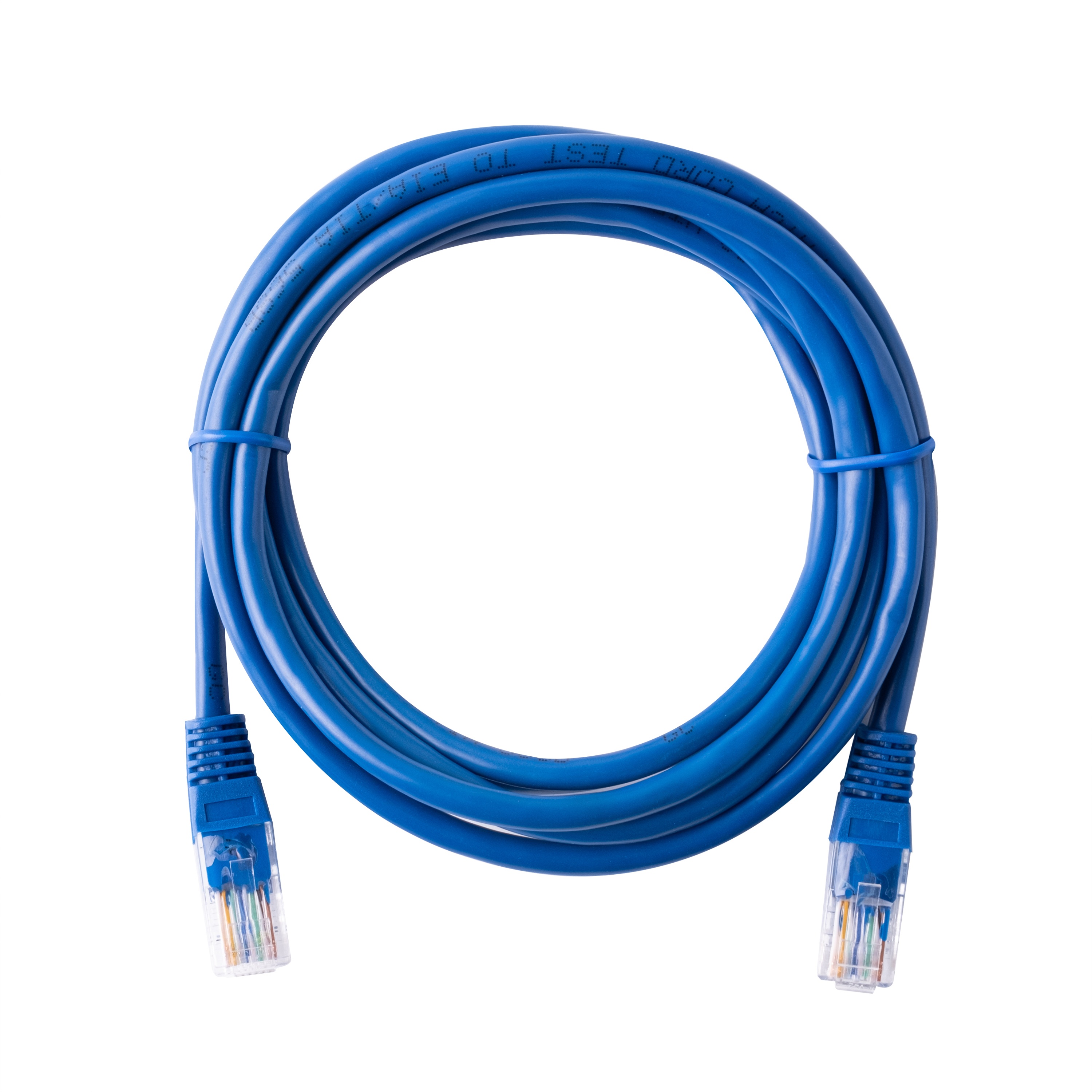 фото Кабель патч-корд U/UTP 5e кат. 2м  Filum FL-U5-C-2M-BL