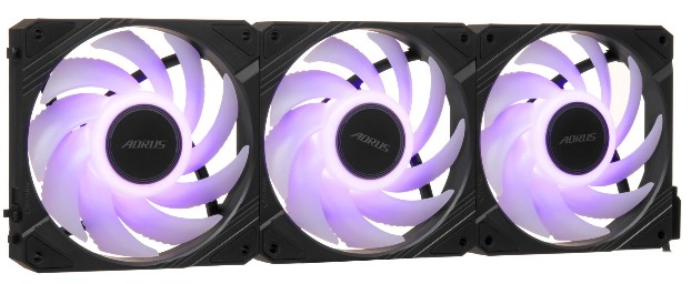 

Вентилятор для корпуса GIGABYTE GP-ECFAN1203 120mm, 600-2000rpm, 29dBa (3-pack), GP-ECFAN1203