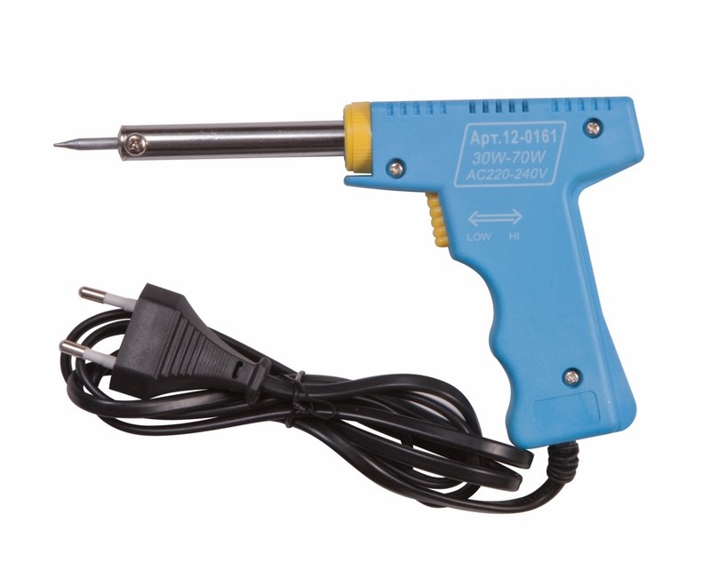 

Паяльник Rexant 12-0161 импульсный 220V/30-70 Вт, 12-0161