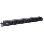 фото Блок розеток EKF TRP-HPD-10A-9SH-2MC14