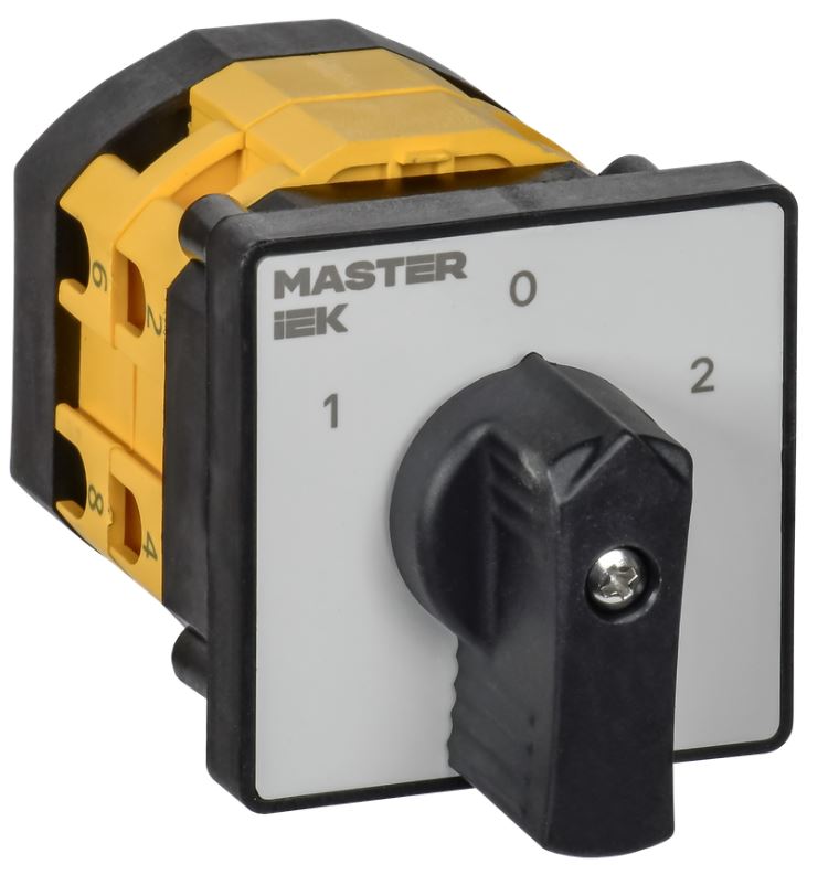 

Переключатель кулачковый IEK MI-CS10-025-053 стандартная рукоятка 25А схема 53, MI-CS10-025-053