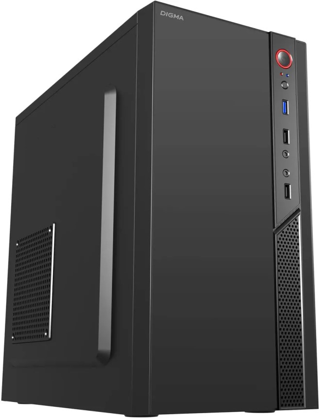 

Корпус mATX Digma DCC-MN306 без БП, 2*USB 2.0, USB 3.0, DCC-MN306