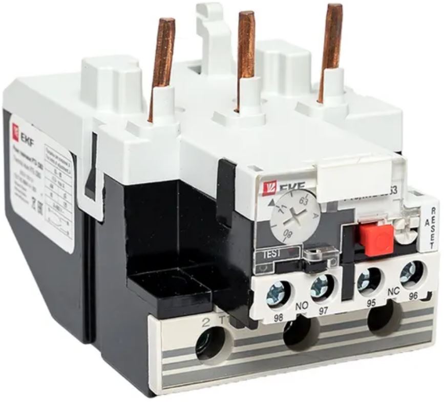 

Тепловое реле EKF rel-3363-63-80 РТЭ-3363 63-80А, rel-3363-63-80