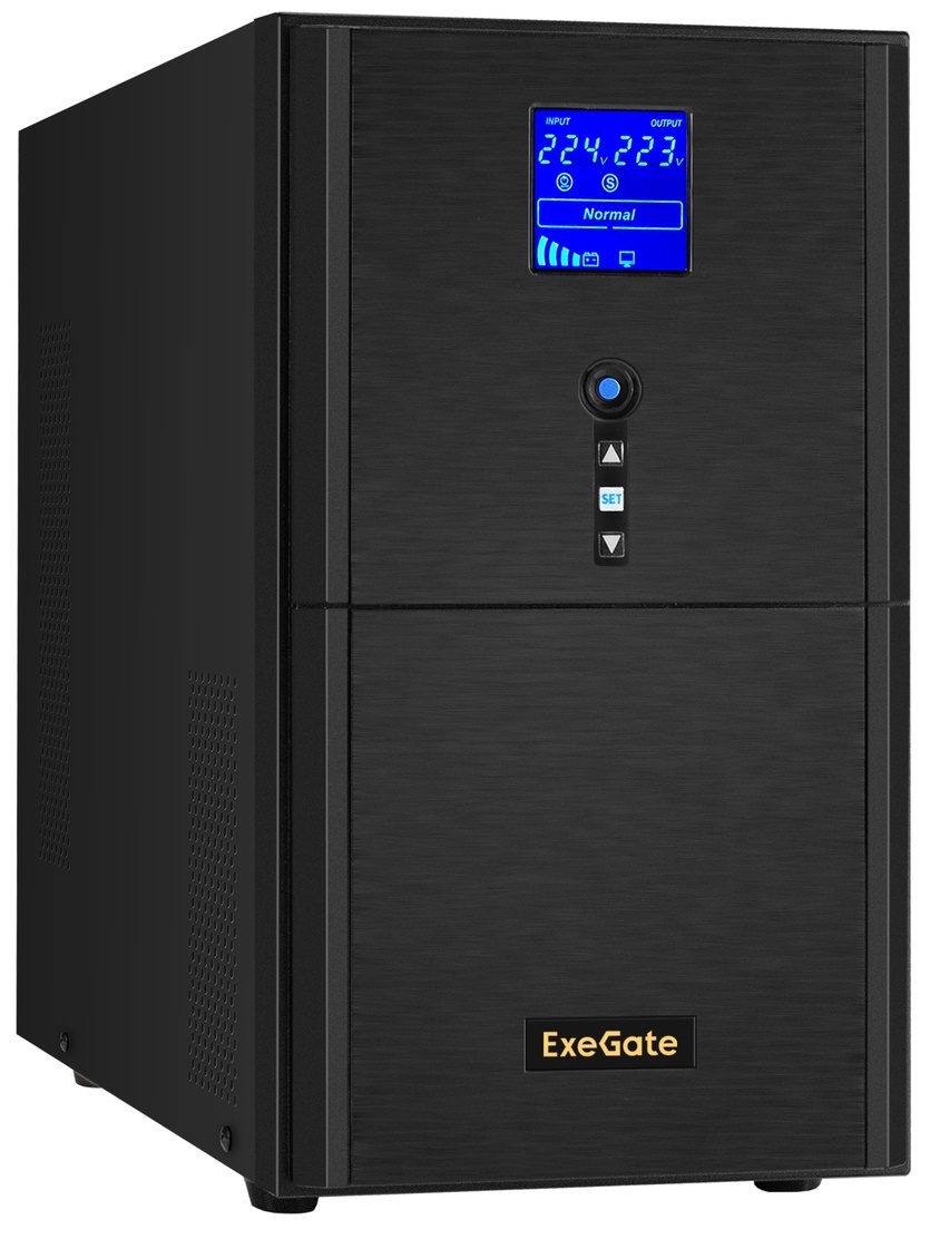 Комплект Exegate SineTower SZ-5000.LCD.AVR.2SH.1C13.T.RJ.USB EX296895RUS ИБП EX295991RUS + батарея 90Aч EX285655RUS 4шт (инвертор, синус, для котла) 5