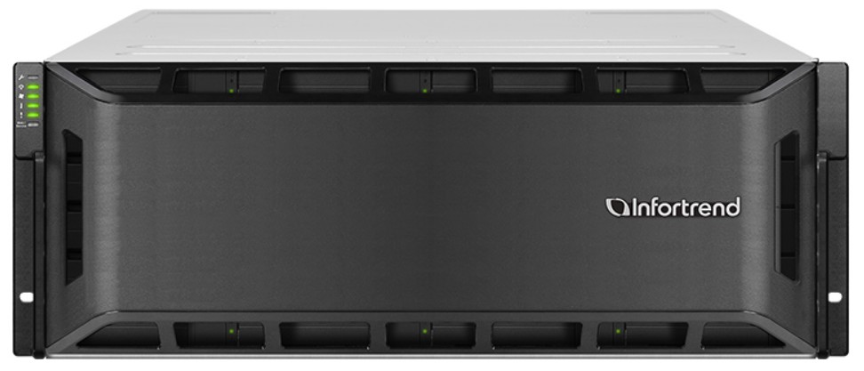 

Система хранения данных Infortrend EonStor GS 1000 G3 GS1024R3CB00D-8U32 2U/24bay Dual controller, 2x12Gb SAS, 2x host board,4x4GB, 2x(PSU+FAN), 2x (S, EonStor GS 1000 G3