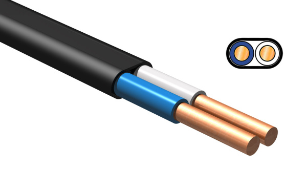 Изображение товара Кабель ВВГ-Пнг(А)-LS 2х1.5 mm - Пожаробезопасный силовой кабель для промышленности