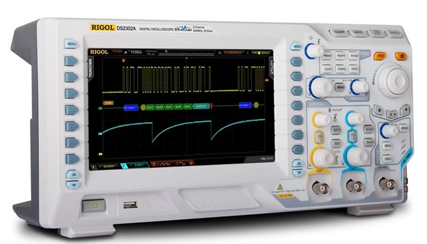 

Осциллограф Rigol DS2302A 300MHz, 2CH, 2GSa/s, DS2302A