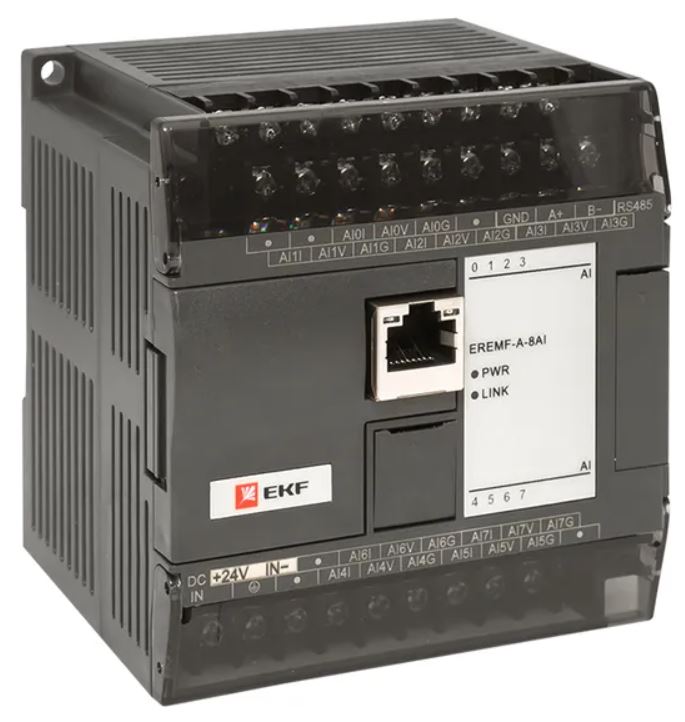 

Модуль аналогового ввода EKF EREMF-A-8AI EREMF 8 PRO-Logic, EREMF-A-8AI