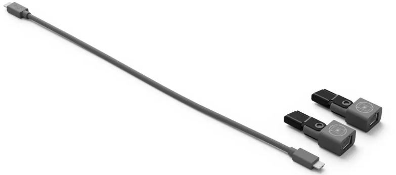 

Кабель Logitech 952-000181 0.215 m, графит, 952-000181