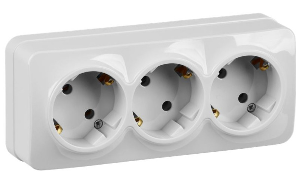 фото Розетка с заземлением  IEK ERH31-K01-16 в Омске