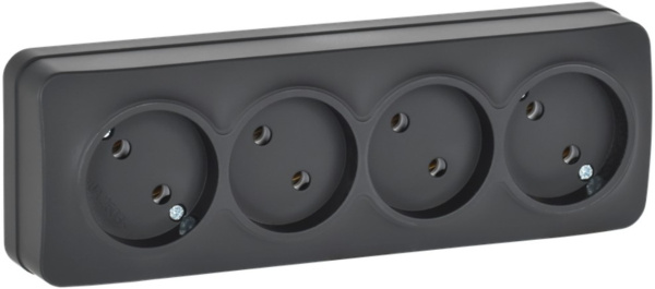 Изображение товара Розетка без заземления IEK ERH40-K02M-10