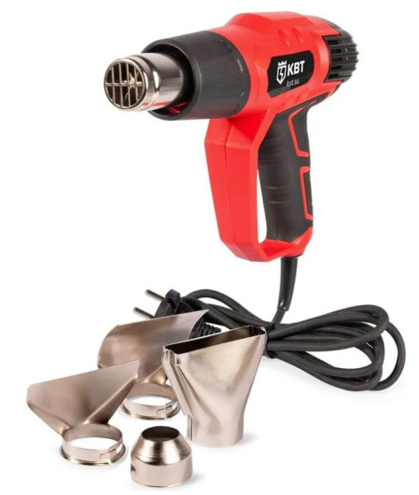 Изображение товара Профессиональный строительный фен КВТ TT-2000-3 LCD ПРОФИ 2000 Вт