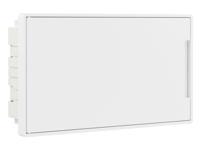 

Щит распределительный встраиваемый DKC F18B1WW 18 мод FRAME, белый, с белой дверцей, с 2 шинами PEN на 8 и 10 отв., F18B1WW