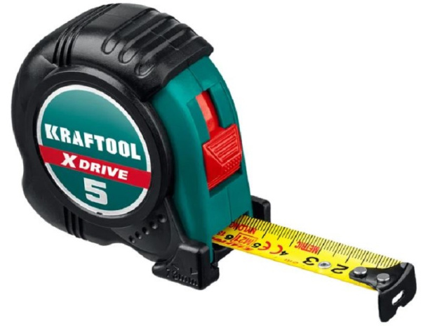 Изображение товара Рулетка Kraftool X-Drive 3 метра высококачественная измерительная лента