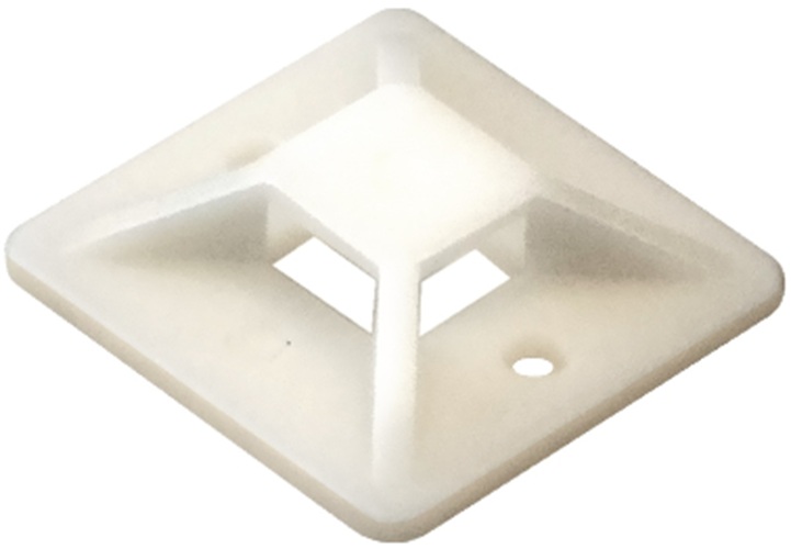 

Площадка Exegate STM3030W-100 EX293145RUS самоклеющаяся для крепления стяжек (30х30 мм, halogen free, -40°C - +85°C, белая, 100 шт), STM3030W-100