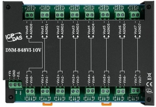 Изображение товара Плата-аттенюатор ICP DAS DN-848VI-10V CR для промышленной автоматизации