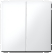 фото Выключатель двухклавишный Systeme Electric GAL000117S