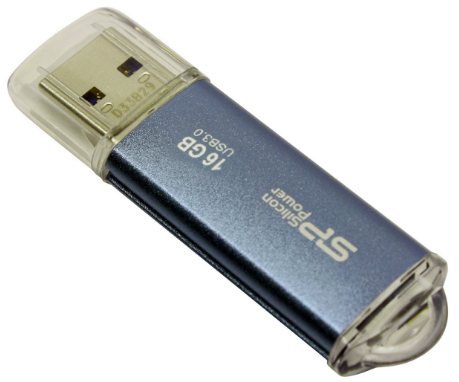 

Накопитель USB 3.0 16GB Silicon Power Marvel M01 SP016GBUF3M01V1B синий, Marvel M01