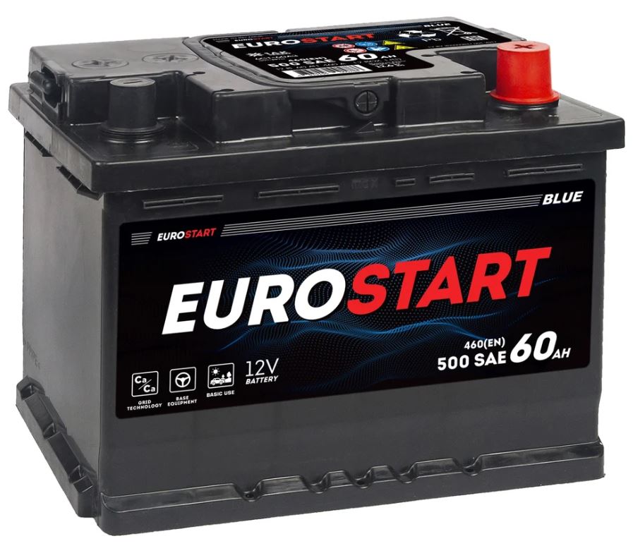 Батарея EUROSTART EB601 Blue 60Ah L+