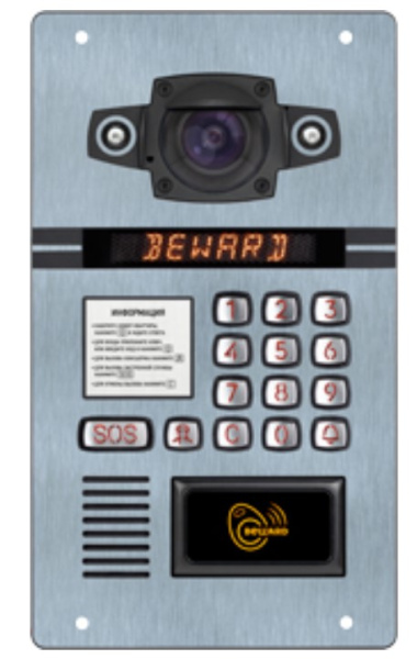 Вызывная панель Beward DKS81815123 (2мм 2Мп)