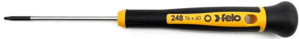 Изображение товара Отвертка Felo 24806160 Torx для точных работ Чехол и гравировка