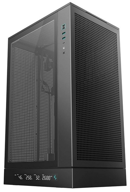 

Корпус ATX Deepcool CH270 черный, без БП, боковая панель из закалённого стекла, 2*USB 3.0, CH270