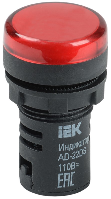 

Лампа IEK BLS10-ADDS-024-K04 A22DS LED матрица 22мм красная 24В AC/DC, BLS10-ADDS-024-K04