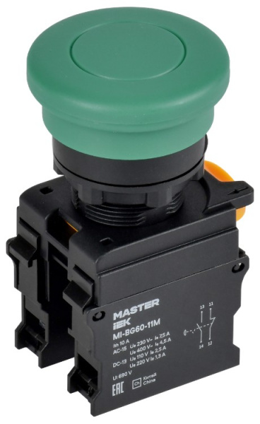 Кнопка IEK MI-BG60-11M-3-21-K06