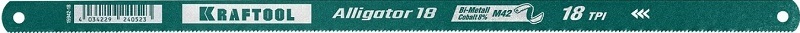 

Полотно Kraftool Alligator-18 15942-18-1 Kraftool биметаллическое гибкое по металлу 300мм., Alligator-18