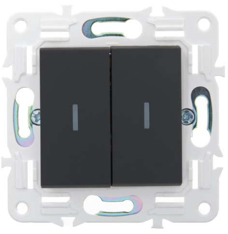 фото Переключатель двухклавишный  IEK SK-V22-1-10-K53 в Самаре