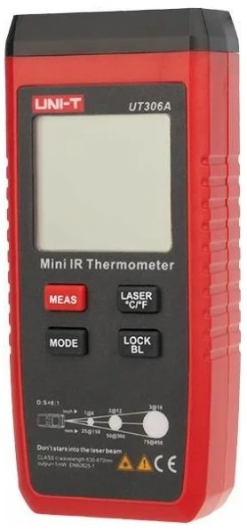 Изображение товара Кармнный пирометр UNI-T UT306A для измерения температуры