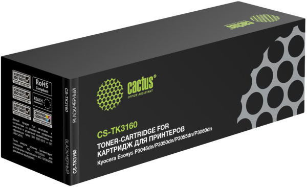 фото Картридж черный Cactus CS-TK3160 в Уфе
