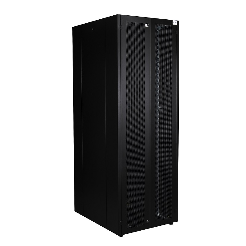 

Шкаф напольный 19", 47U Datarex DR-759641 телекоммуникационный 800х1000, двойная передняя дверь перфорация, двойная задняя дверь перфорированная, черн, DR-759641