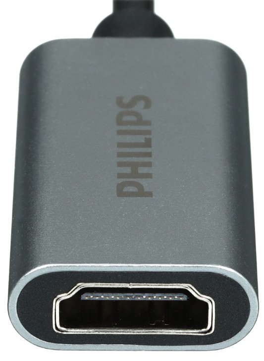 

Адаптер Philips SWV4060/68 USB C 4K HDMI длина кабеля 10смм, SWV4060/68