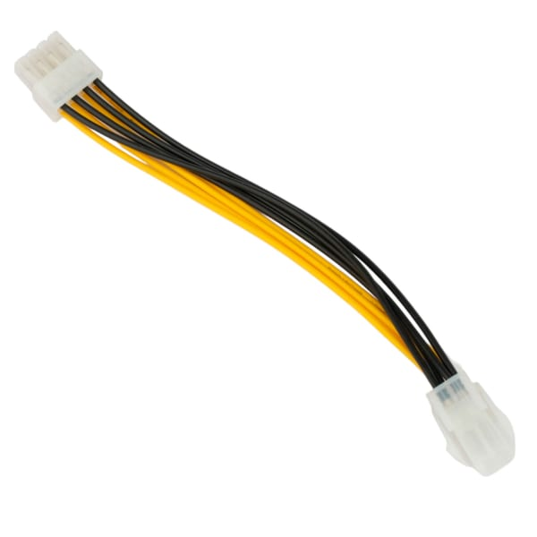 

Удлинитель Cablexpert CC-PSU-84-20CM кабеля питания, PCIe 8pin(M)/ PCIe 4pin(F), 20см, пакет, CC-PSU-84-20CM