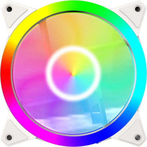 Изображение товара Вентилятор Bloody BD-CF120ARGB4-WH с ARGB подсветкой 120 мм для корпуса компьютера