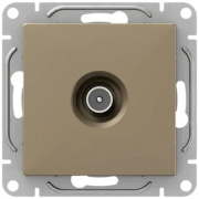 фото Розетка телевизионная проходная  EKF UP1-SOC-TV-2